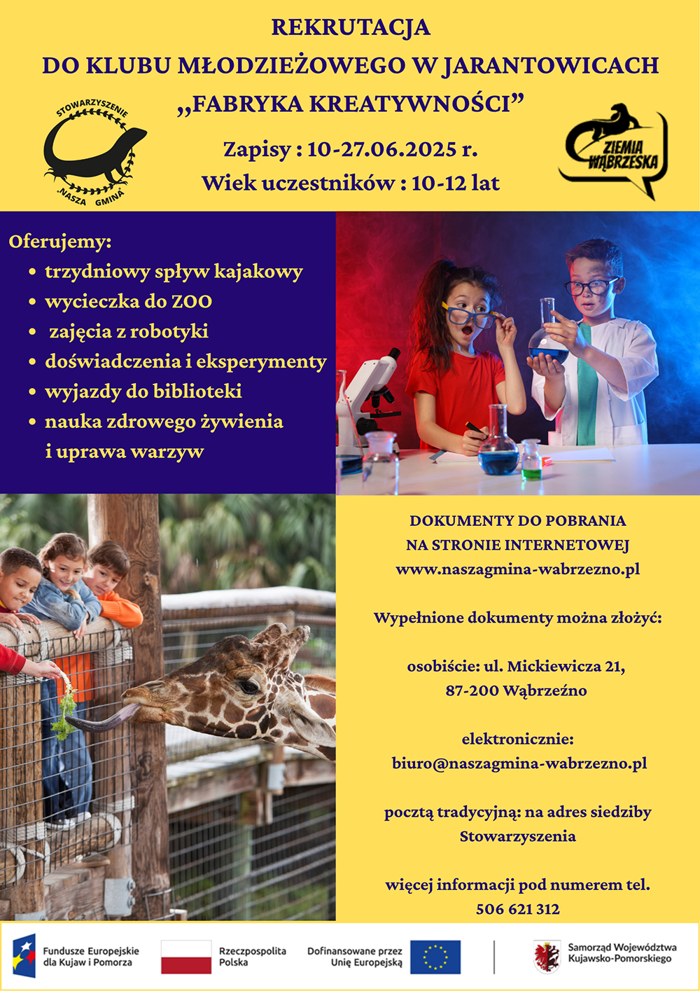 Plakat rekrutacja Jarantowice